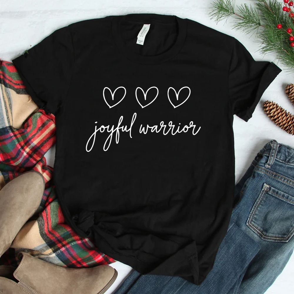 Minimalist Joyful Warrior Shirt