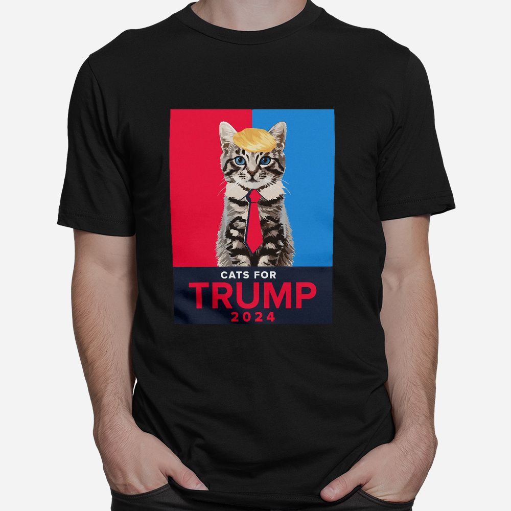 Cats For Trump 2024 Shirt