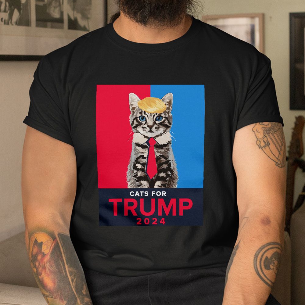 Cats For Trump 2024 Shirt